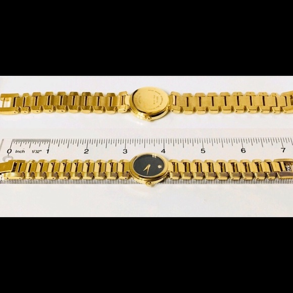 Movado Gold Serenade Swiss Quartz Watch - Picture 8 of 8